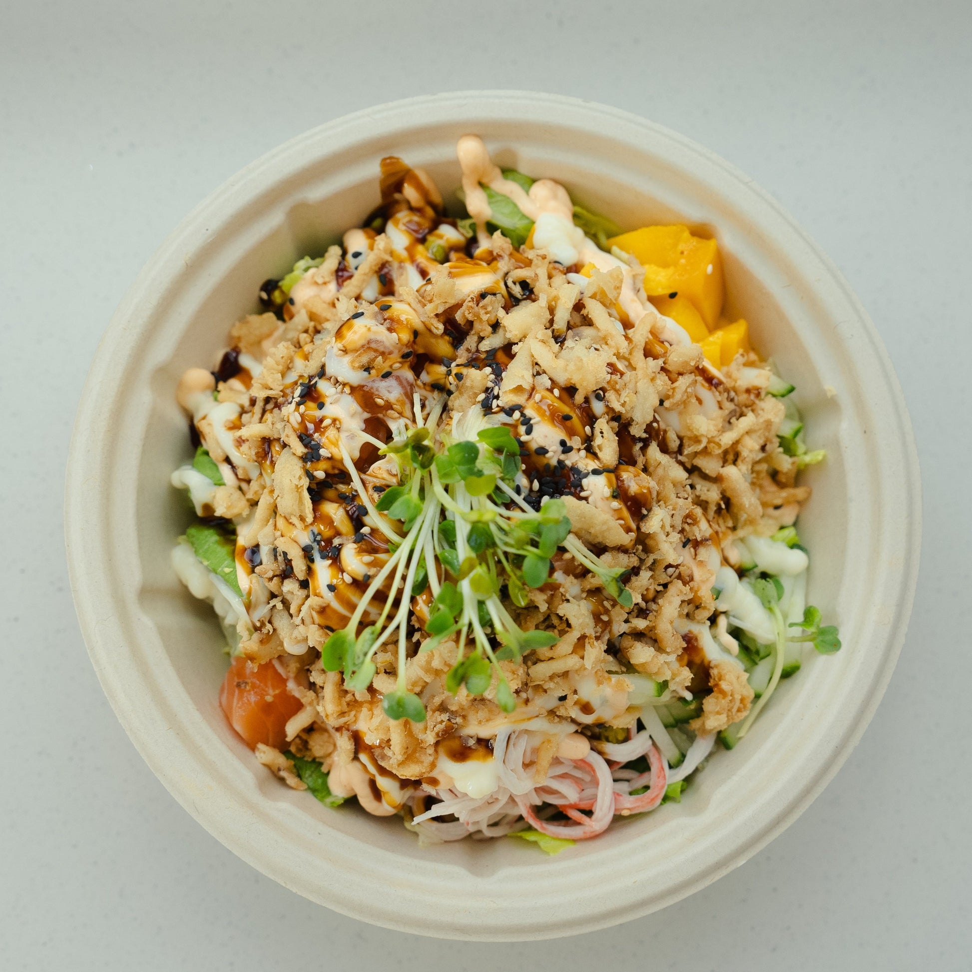 Hawaiian Salmon Poke – uptowncafe